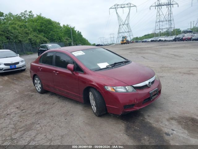 Auction sale of the 2011 Honda Civic Lx, vin: 2HGFA1F55BH526057, lot number: 39399159