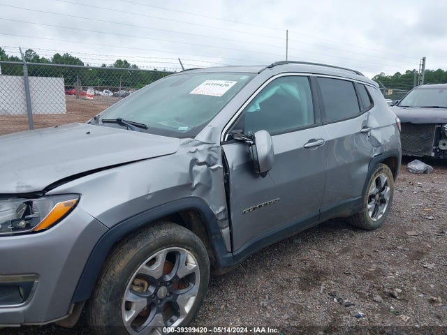 3C4NJCCB9KT782113 Jeep Compass Limited Fwd