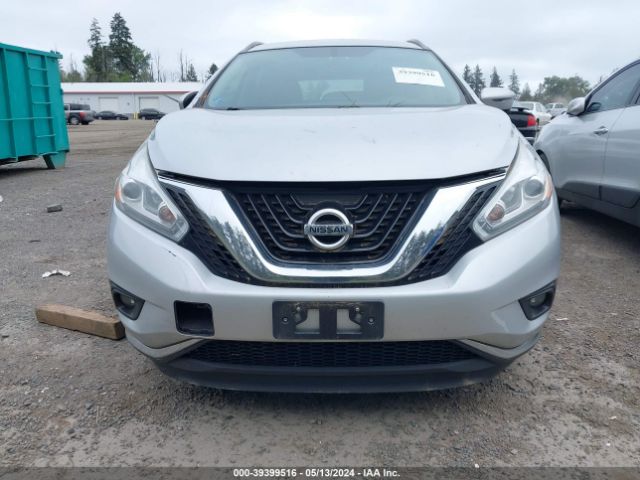 5N1AZ2MH2GN126262 Nissan MURANO SV