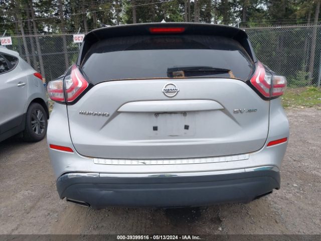 5N1AZ2MH2GN126262 Nissan MURANO SV