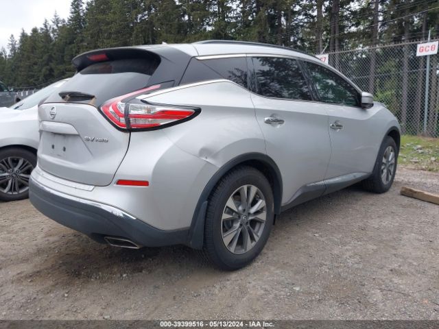 5N1AZ2MH2GN126262 Nissan MURANO SV