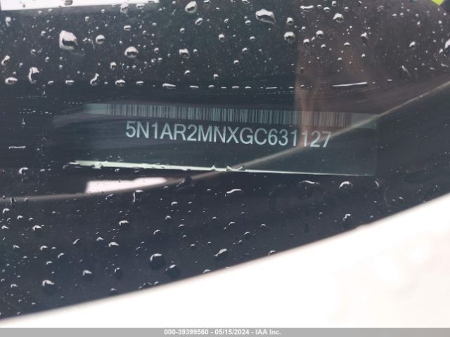 5N1AR2MNXGC631127 Nissan Pathfinder Platinum/s/sl/sv