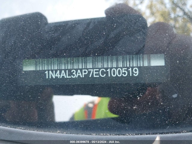 Nissan Altima 2.5 Sl 2014 1N4AL3AP7EC100519 Image 12