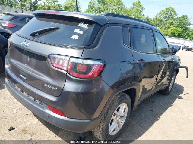 3C4NJCABXJT329202 Jeep Compass Sport Fwd