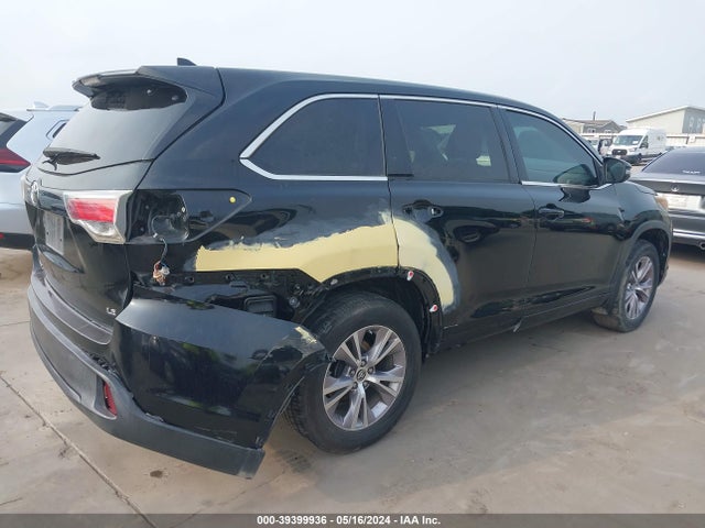 Toyota Highlander Le Plus V6 2016 5TDZKRFH9GS131955 Image 4