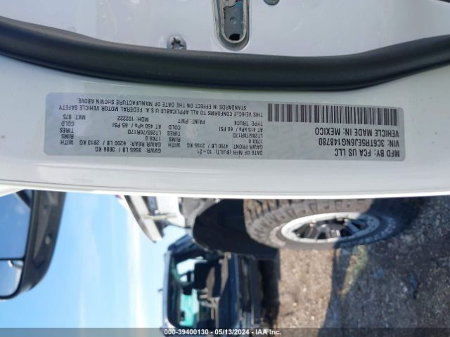 3C6TR5EJ6NG148780 RAM 2500 Power Wagon  4x4 6'4 Box