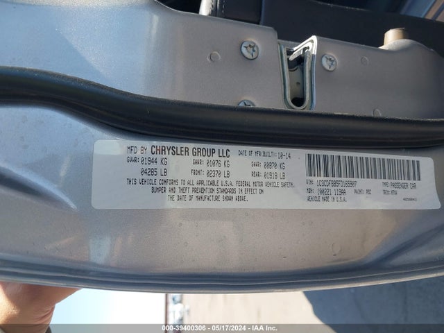 Dodge DART SXT 2015 1C3CDFBB5FD165907 Image 9