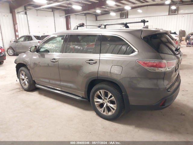 Toyota Highlander Xle V6 2015 5TDJKRFH9FS164112 Image 14