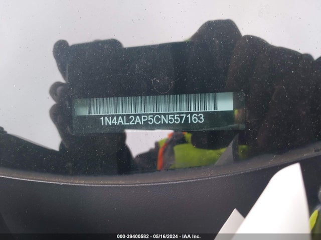 Продаж на аукціоні авто 2012 Nissan Altima 2.5 S, vin: 1N4AL2AP5CN557163, номер лоту: 39400582