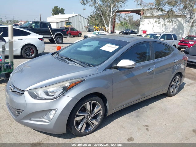Hyundai Elantra Limited 2014 KMHDH4AE3EU185636 Image 2
