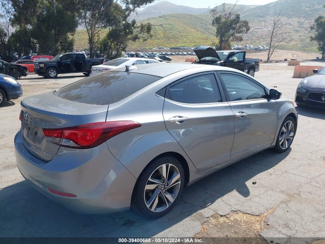 Hyundai Elantra Limited 2014 KMHDH4AE3EU185636 Image 4