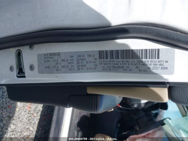 1C4PJMDB6HW598358 Jeep Cherokee Limited 4x4