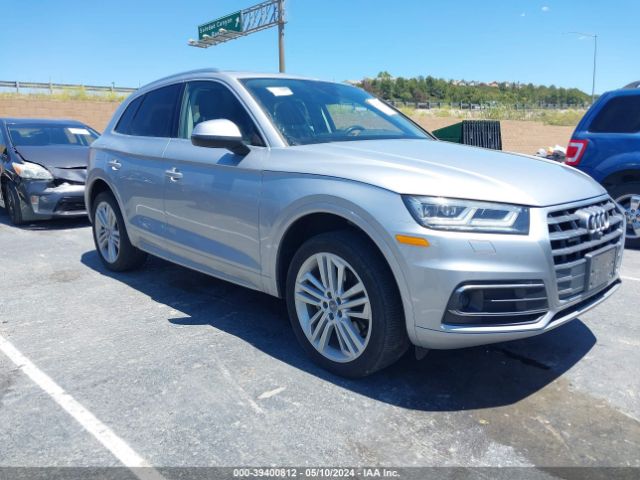 39400812 :رقم المزاد ، WA1CNAFY9J2124334 vin ، 2018 Audi Q5 2.0t Premium/2.0t Tech Premium مزاد بيع