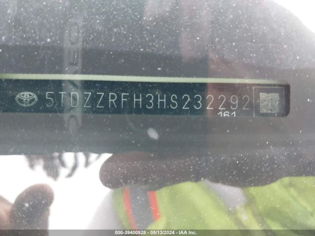 5TDZZRFH3HS232292 Toyota Highlander Le