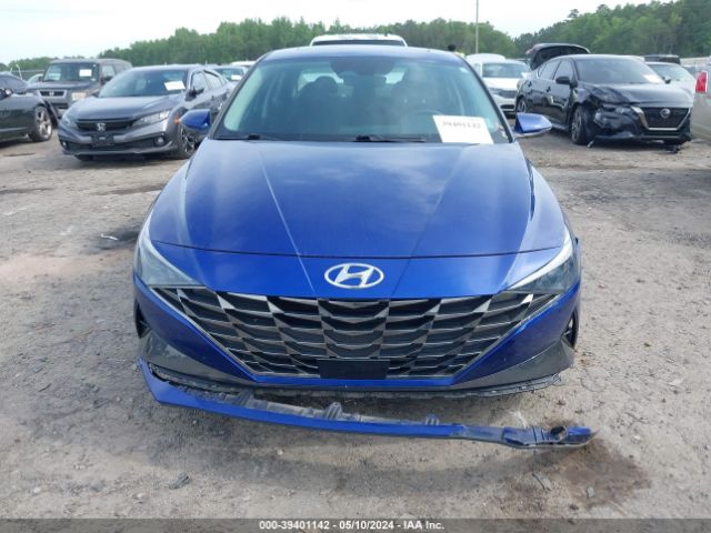 5NPLN4AG8NH078408 Hyundai ELANTRA SEL