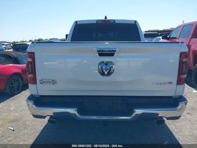 1C6SRFKT0KN670301 RAM 1500 Longhorn  4x4 5'7 Box