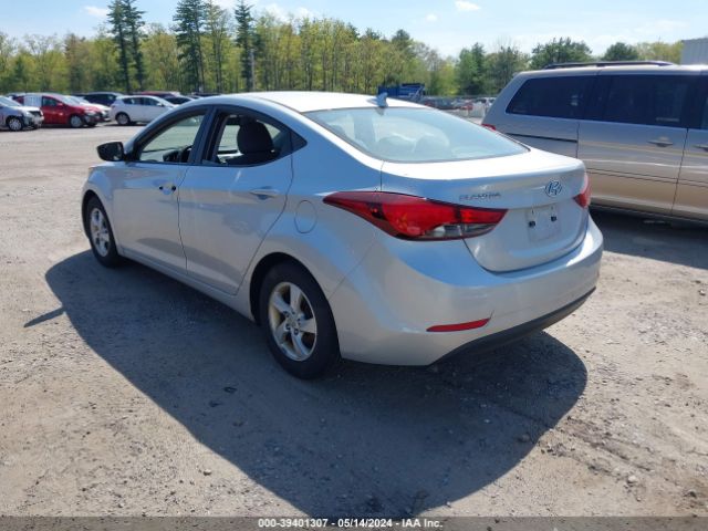 5NPDH4AE5FH608460 Hyundai ELANTRA SE