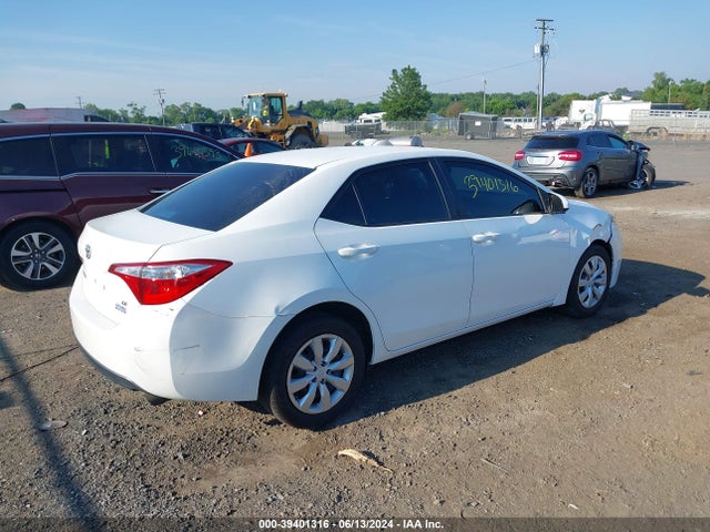 Toyota COROLLA LE 2016 5YFBURHE7GP524151 Image 4