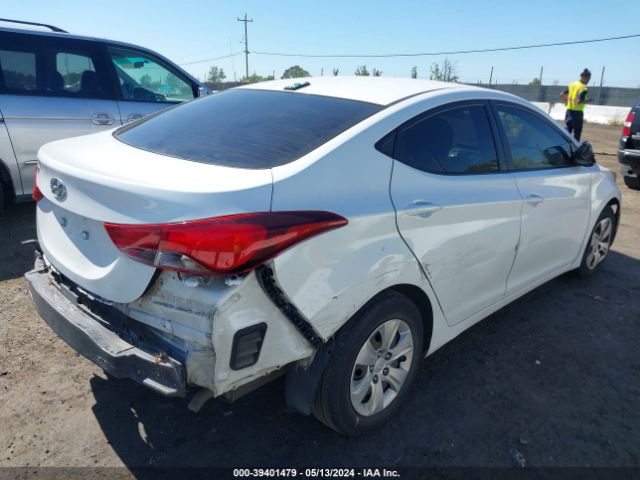 5NPDH4AEXGH678179 Hyundai ELANTRA SE