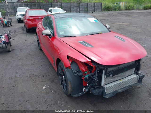 Auction sale of the 2019 Kia Stinger Gt2, vin: KNAE55LC8K6044495, lot number: 39401569