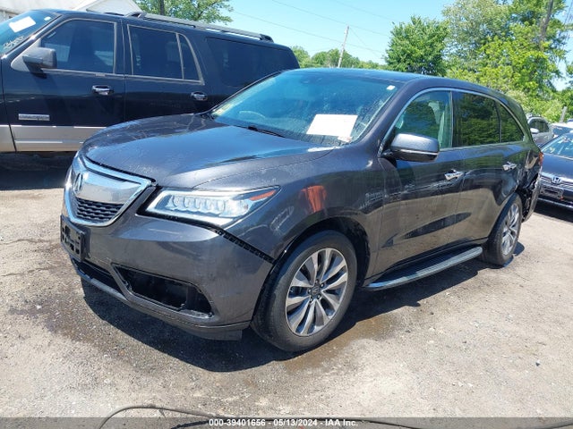Acura Mdx Technology Package 2014 5FRYD4H46EB028754 Image 2