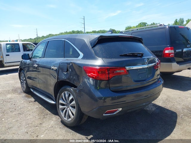 Acura Mdx Technology Package 2014 5FRYD4H46EB028754 Image 3