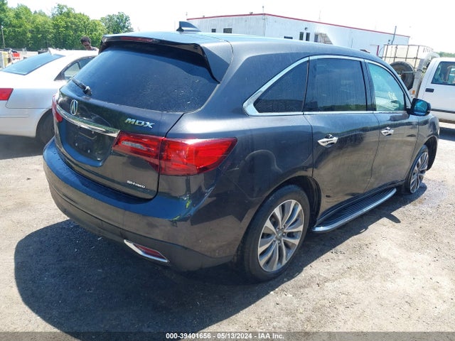 Acura Mdx Technology Package 2014 5FRYD4H46EB028754 Image 4