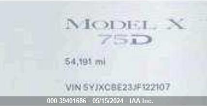 5YJXCBE23JF122107 Tesla Model X 100d/75d/p100d