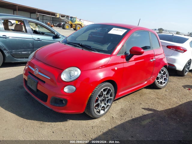 2013 FIAT 500 3C3CFFBR3DT624365 Photo 1