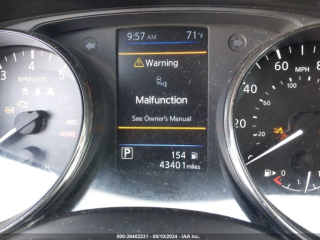 JN1BJ1BV7NW581119 Nissan Rogue Sport Sv Fwd Xtronic Cvt