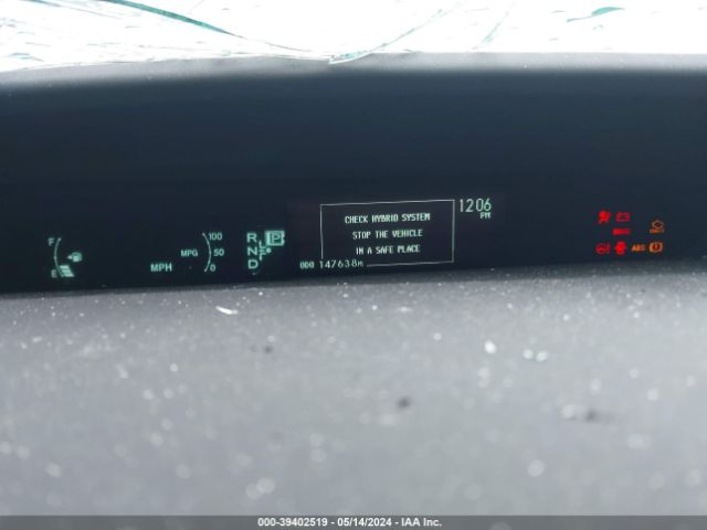JTDKN3DU5E0379318 Toyota Prius Two