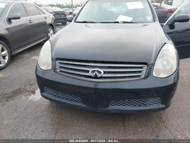 2006 Infiniti G35 მანქანა იყიდება აუქციონზე, vin: JNKCV51E96M501376, აუქციონის ნომერი: 39402688