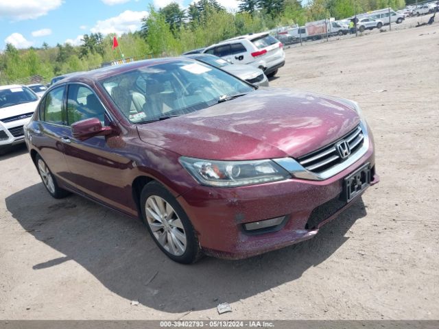 Auction sale of the 2015 Honda Accord Ex-l V-6, vin: 1HGCR3F80FA025941, lot number: 39402793