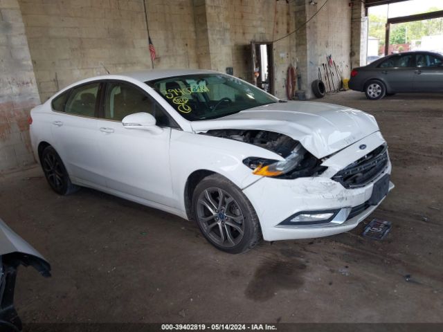 Auction sale of the 2017 Ford Fusion Se, vin: 3FA6P0T97HR303780, lot number: 39402819