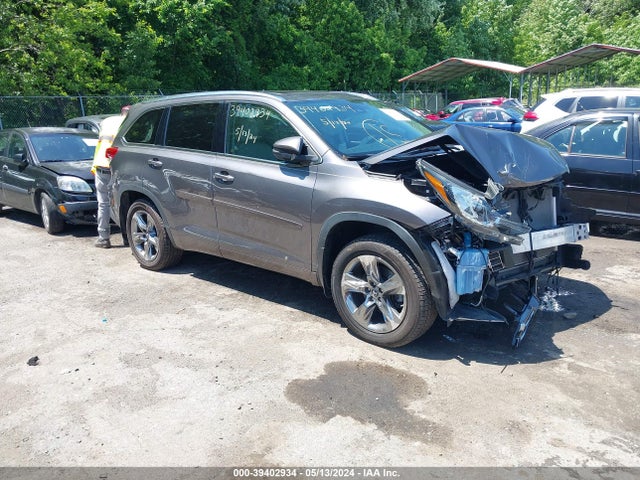 Toyota Highlander Limited Platinum 2019 5TDDZRFH9KS723046 zdjęcie główne