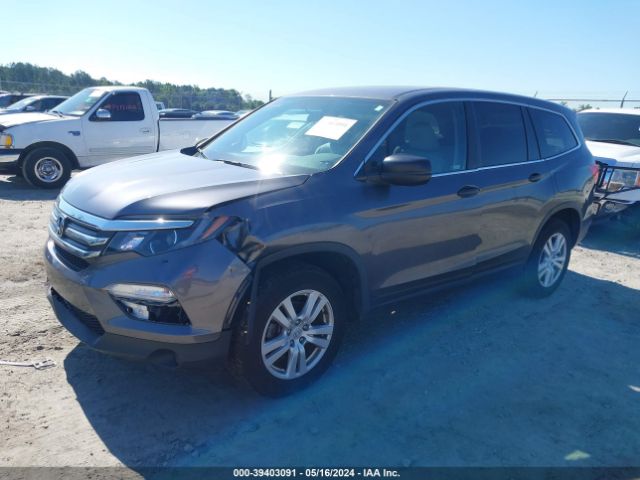 5FNYF6H11JB029639 Honda PILOT LX
