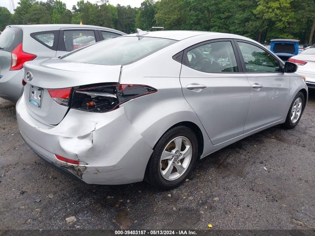 Hyundai ELANTRA SE 2014 KMHDH4AE4EU142407 Image 4