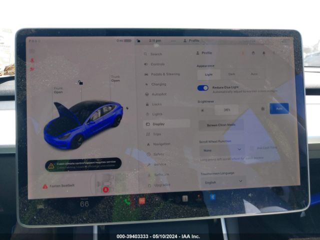 5YJ3E1EA9LF804745 Tesla Model 3 Standard Range Plus Rear-wheel Drive/standard Range Rear-wheel Drive