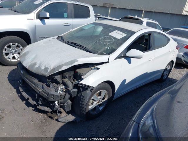 5NPDH4AE1FH566417 Hyundai ELANTRA SE