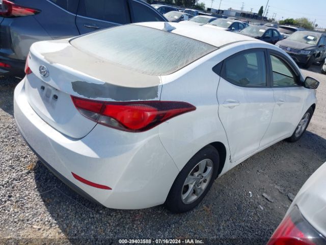 5NPDH4AE1FH566417 Hyundai ELANTRA SE