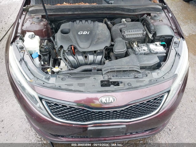 KIA Optima Lx 2014 5XXGM4A75EG293292 Image 10