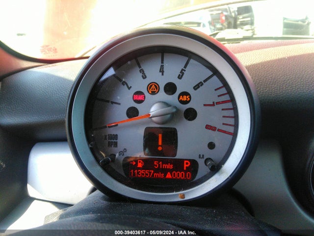 2009 MINI COOPER WMWMF33539TW73737 Photo 6