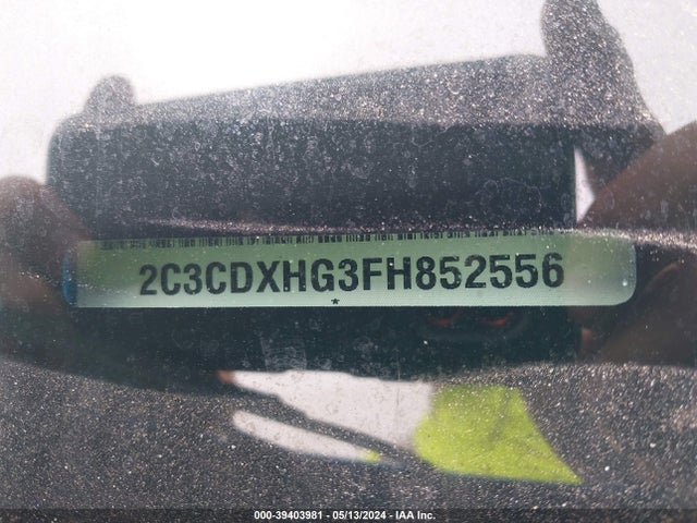 Dodge Charger Sxt 2015 2C3CDXHG3FH852556 Image 9