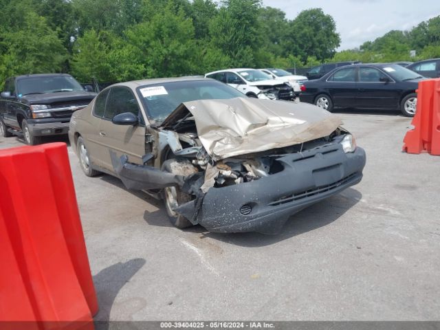 Auction sale of the 2004 Chevrolet Monte Carlo Ls, vin: 2G1WW12E949340887, lot number: 39404025