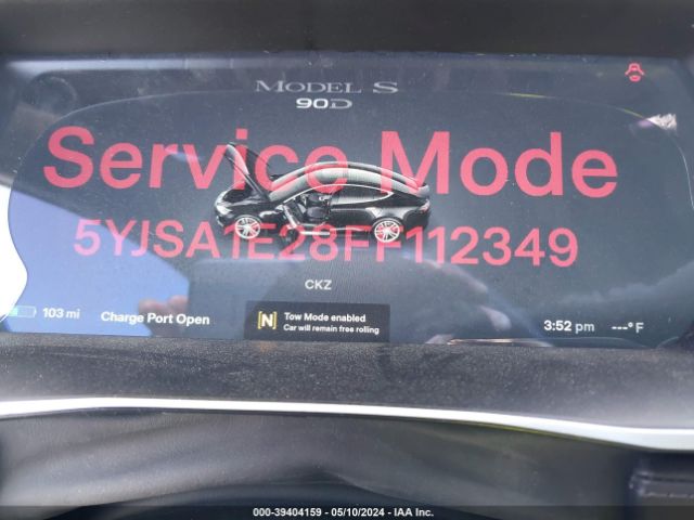 5YJSA1E28FF112349 Tesla Model S 70d/85d/p85d