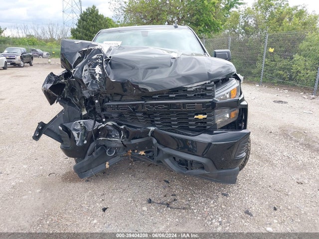 Chevrolet Silverado 1500 4wd  Short Bed Custom 2021 3GCPYBEK9MG282265 Image 6