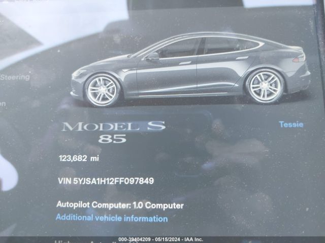 5YJSA1H12FF097849 Tesla Model S 60/70/85