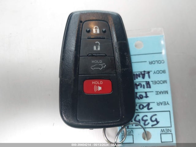 Toyota Highlander Xle 2020 5TDGZRAH8LS502527 Image 11