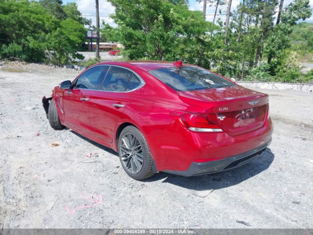 KMTG64LA0KU037880 Genesis G70 2.0t Advanced