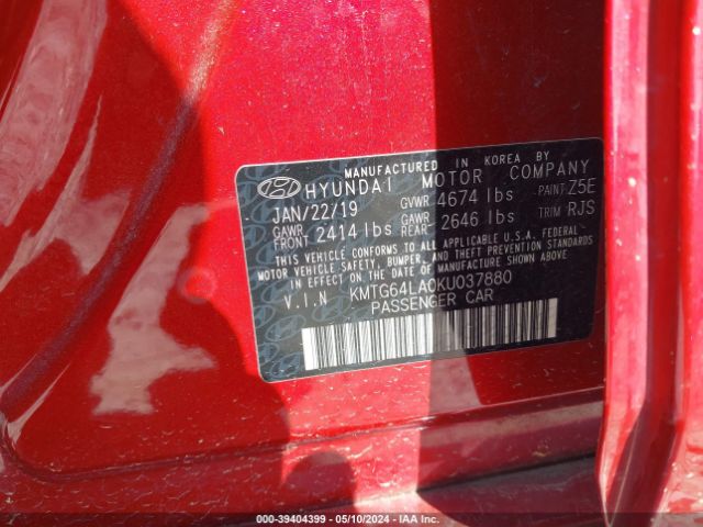 KMTG64LA0KU037880 Genesis G70 2.0t Advanced